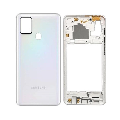 Picture of Back Cover Housing Frame Replacement for Samsung Galaxy A21s Durable Glass Battery Case for DIY Phone Repair Projects