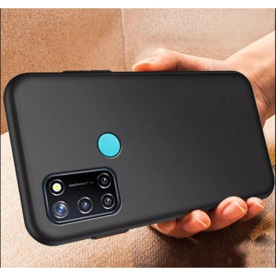 Picture of Black Silicon case FOR Oppo Realme C17/7i - Camera (Back Case Cover For Smartphone)