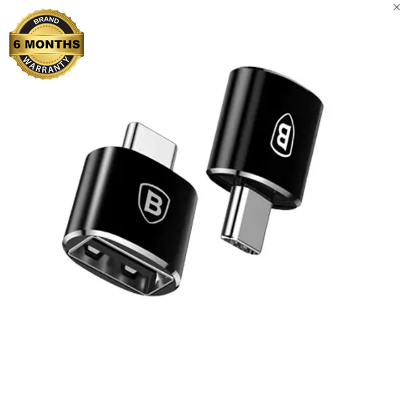 Baseus CATOTG-01 Mini USB Female To Type-C Male OTG Adapter Converter AR Trading Official Storeonline shop bangladeshothoba.com
