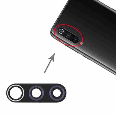 Picture of for Xiaomi Poco M2 Camera Main Glass Replacement Glass Slide, Glass Replacement Replace Objective Lens BACK Camera Rear Camera