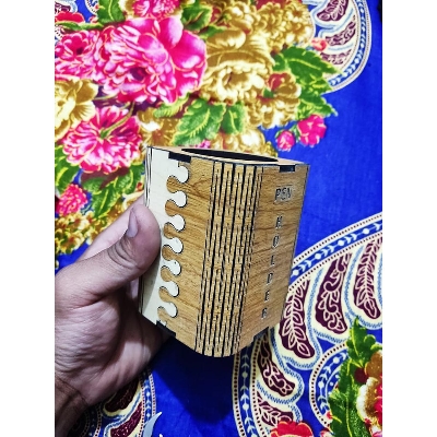 Picture of wooden pen holder premium