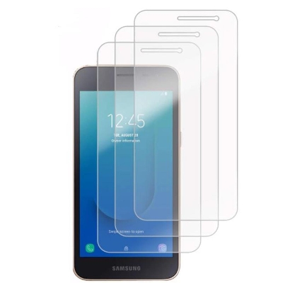 Picture of 3Pcs Glass For Samsung Galaxy J2 core Screen Protector Full Water Color Transparent Tempered Glass