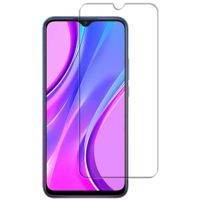 Picture of 3Pcs Glass For Xiaomi Redmi 9C Screen Protector Full Water Color Transparent Tempered Glass