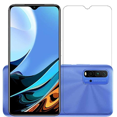 Picture of 3Pcs Glass For Xiaomi Redmi 9 Power Screen Protector Full Water Color Transparent Tempered Glass