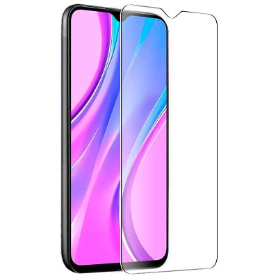 Picture of 3Pcs Glass For Xiaomi Redmi 9A Screen Protector Full Water Color Transparent Tempered Glass