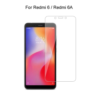 Picture of 3Pcs Glass For Xiaomi Redmi 6A Screen Protector Full Water Color Transparent Tempered Glass