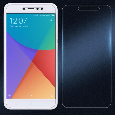 Picture of 3Pcs Glass For Xiaomi Redmi Note 5A Screen Protector Full Water Color Transparent Tempered Glass