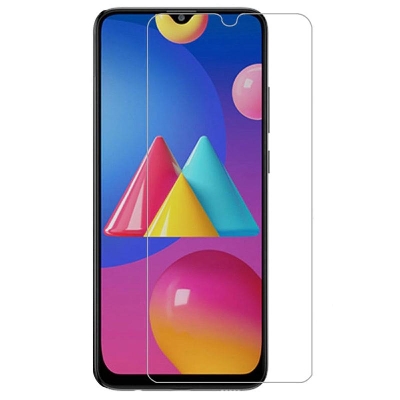 Picture of 3Pcs Glass For Samsung Galaxy M02s Screen Protector Full Water Color Transparent Tempered Glass