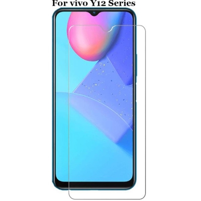 Picture of 3Pcs Glass For Vivo Y12a Screen Protector Full Water Color Transparent Tempered Glass