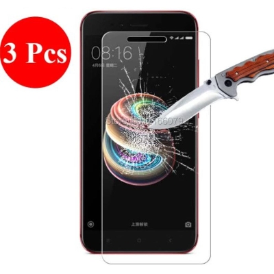 Picture of 3Pcs Glass For Xiaomi Mi A1 Screen Protector Full Water Color Transparent Tempered Glass