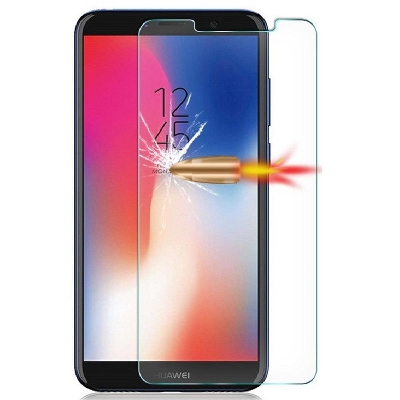 Picture of 3Pcs Glass For Huawei Y6 2 Screen Protector Full Water Color Transparent Tempered Glass