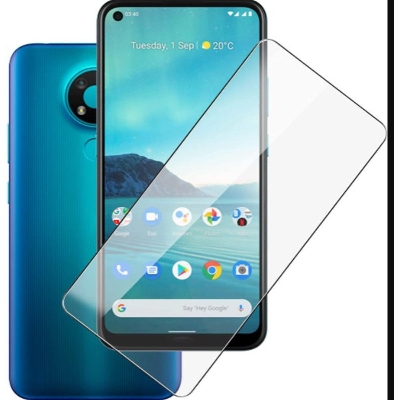 Picture of 3Pcs Glass For Nokia S4 Screen Protector Full Water Color Transparent Tempered Glass