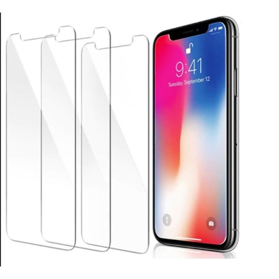 Picture of 3Pcs Glass For iPhone 12 mini Screen Protector Full Water Color Transparent Tempered Glass