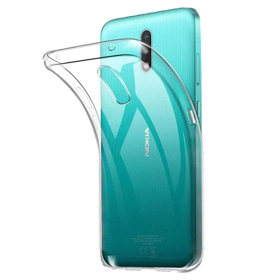 Picture of Nokia 2 Transparent TPU Back Case Lightweight Clear Shockproof Cover for 5 Inch Smartphone