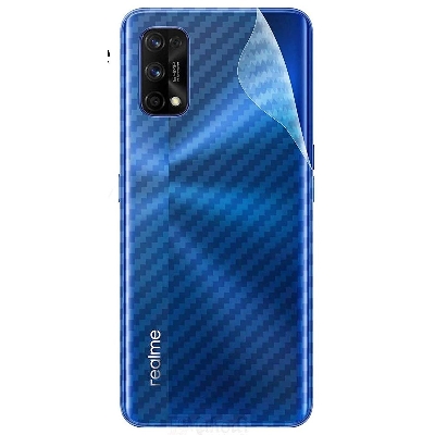 Picture of Carbon Fiber Sticker for Oppo Realme 7i - Transparent
