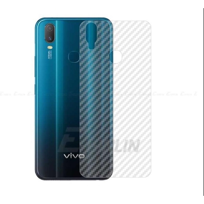 Picture of Carbon Fiber Sticker for Vivo Y11 2019 - Transparent