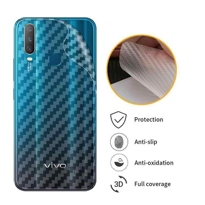 Picture of Carbon Fiber Sticker for Vivo Y50 - Transparent