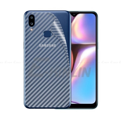 Picture of Carbon Fiber Sticker for Samsung Galaxy M02  - Transparent