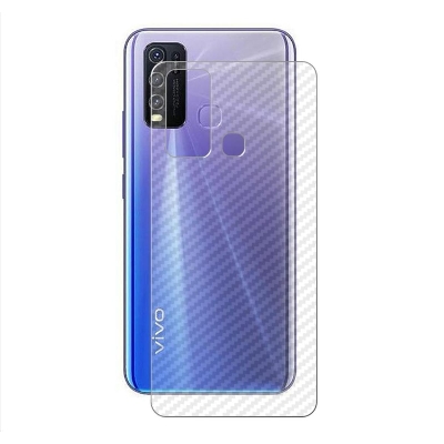 Picture of Carbon Fiber Sticker for vivo Y30 - Transparent