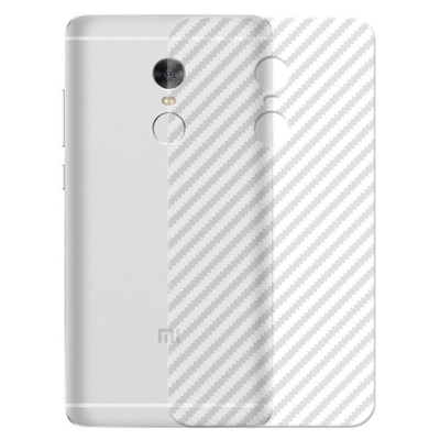 Picture of Carbon Fiber Sticker for Xiaomi Redmi Note 4x - Transparent