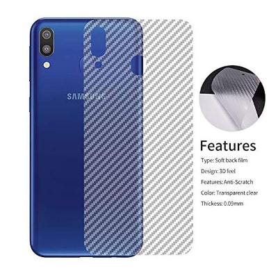 Picture of Carbon Fiber Sticker for Samsung Galaxy A02 - Transparent