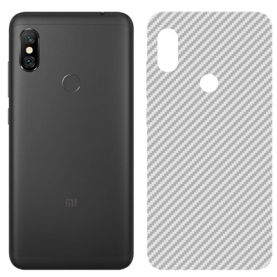 Picture of Carbon Fiber Sticker for Xiaomi Redmi 6 - Transparent