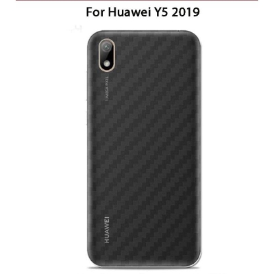 Picture of Carbon Fiber Sticker for Huawei Y5 2019 - Transparent