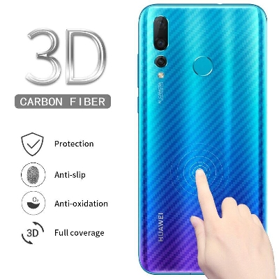 Picture of Carbon Fiber Sticker for Huawei P30 Lite - Transparent