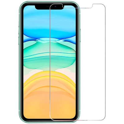 Picture of 2Pcs Glass For iPhone 11 Pro Max Screen Protector Full Water Color Transparent Tempered Glass