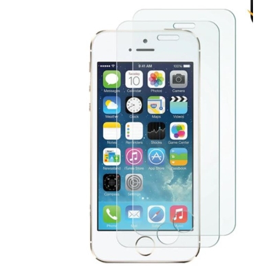 Picture of 2Pcs Glass For iPhone 5 Screen Protector Full Water Color Transparent Tempered Glass