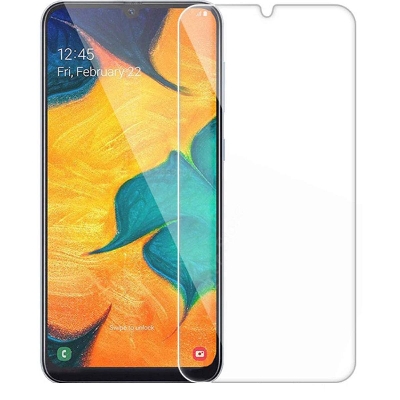 Picture of 2Pcs Glass For Samsung Galaxy A20 Screen Protector Full Water Color Transparent Tempered Glass