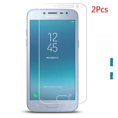 Picture of 2Pcs Glass For Samsung Galaxy J2 Screen Protector Full Water Color Transparent Tempered Glass