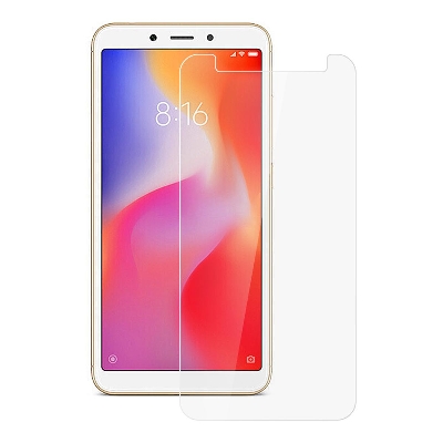 Picture of 2Pcs Glass For Xiaomi Redmi 6A Screen Protector Full Water Color Transparent Tempered Glass
