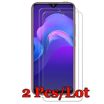 Picture of 2Pcs Glass For Vivo Y12 Screen Protector Full Water Color Transparent Tempered Glass