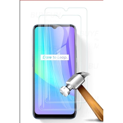 Picture of 2Pcs Glass For Oppo Realme C25 Screen Protector Full Water Color Transparent Tempered Glass