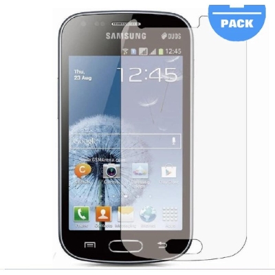 Picture of 2Pcs Glass For Samsung Galaxy S7562 Screen Protector Full Water Color Transparent Tempered Glass