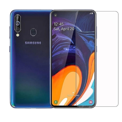 Picture of 2Pcs Glass For Samsung Galaxy M40 Screen Protector Full Water Color Transparent Tempered Glass