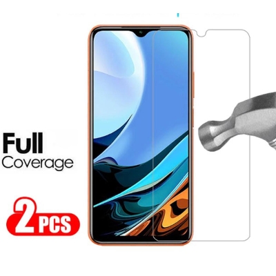 Picture of 2Pcs Glass For Xiaomi Redmi 9 Power Screen Protector Full Water Color Transparent Tempered Glass