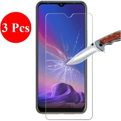 Picture of 2Pcs Glass For Tecno Camon 12 Air Screen Protector Full Water Color Transparent Tempered Glass