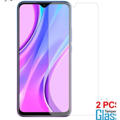 Picture of 2Pcs Glass For Oppo A15s Screen Protector Full Water Color Transparent Tempered Glass