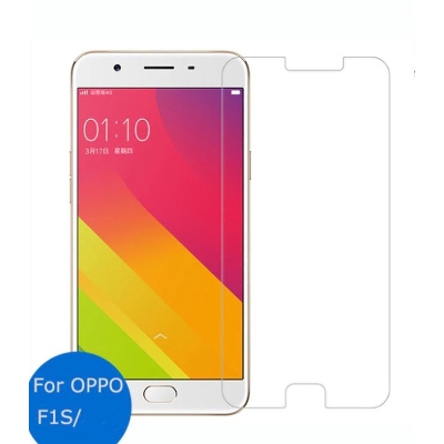Picture of 2Pcs Glass For Oppo F1s Screen Protector Full Water Color Transparent Tempered Glass