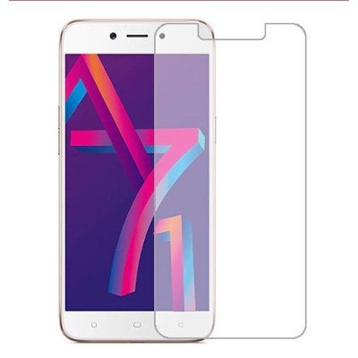 Picture of 2Pcs Glass For Oppo A71 Screen Protector Full Water Color Transparent Tempered Glass