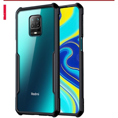 Picture of Xundd Ipaky For Xiaomi Redmi Note 9 Pro Case Shock proof Cover, Fitted Cases, Transparent Shell,