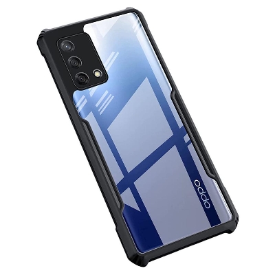 Picture of Xundd Ipaky For Oppo F19 Case Shock proof Cover, Fitted Cases, Transparent Shell,