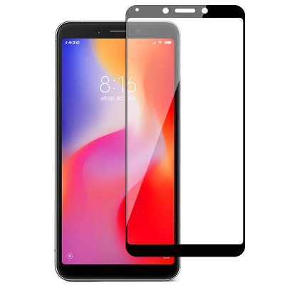 Picture of D Full Glass for Xiaomi Redmi 6/6A Screen Protector 9H full black