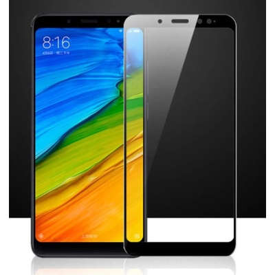 Picture of D Full Glass for Xiaomi Redmi Note 5A Screen Protector 9H full black