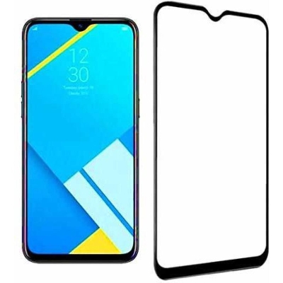 Picture of D Full Glass for Oppo A1k Screen Protector 9H full black