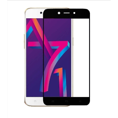 Picture of D Full Glass for Oppo A71 Screen Protector 9H full black