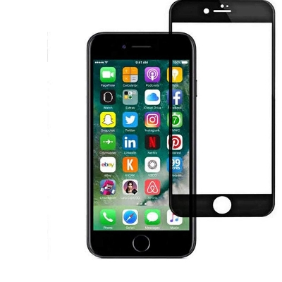 Picture of D Full Glass for iPhone 6 Screen Protector 9H full black