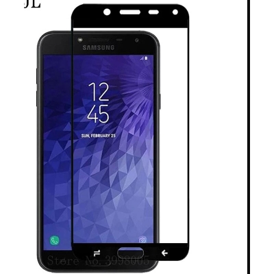 Picture of D Full Glass for Samsung Galaxy J4 Screen Protector 9H full black